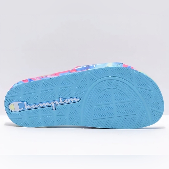 CHAMPION IPO TIE DYE SLIDE SANDALS US 6/eu36/uk3.5 - Picture 3 of 5